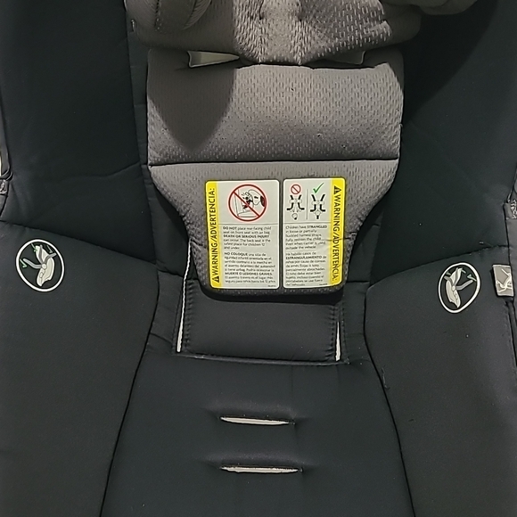 UppaBaby Mesa Black/Gray Baby Seat Cover Fabric Cushion Replacement Part . - Picture 3 of 16